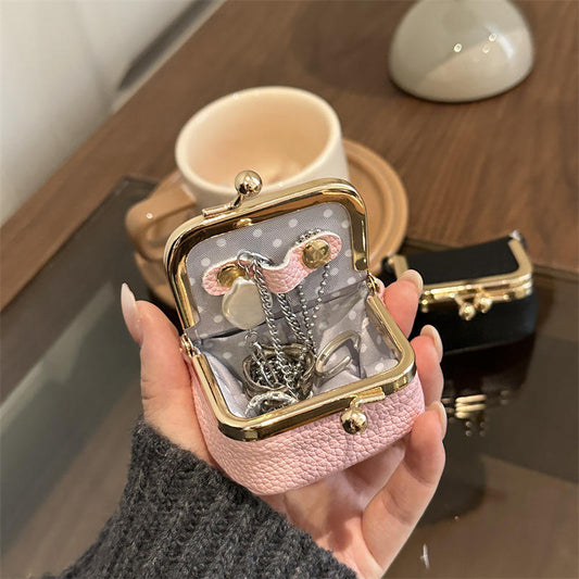 ✨ Portable Leather Jewelry Bag 👜