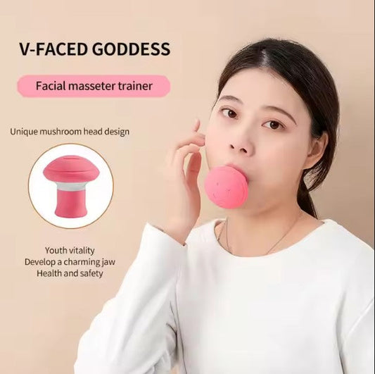 Face Lifting Anti-wrinkle Removal Silicone Mouth Excerciser ( Pack of 2 )