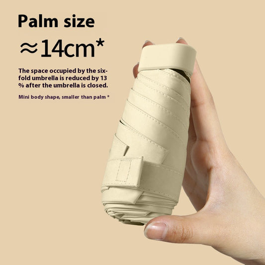 Pocket-sized Sun Shield Mini Umbrella