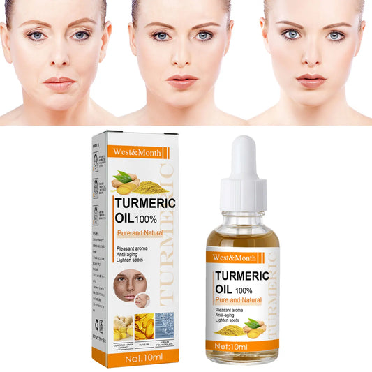 Organic turmeric anti aging serum oil