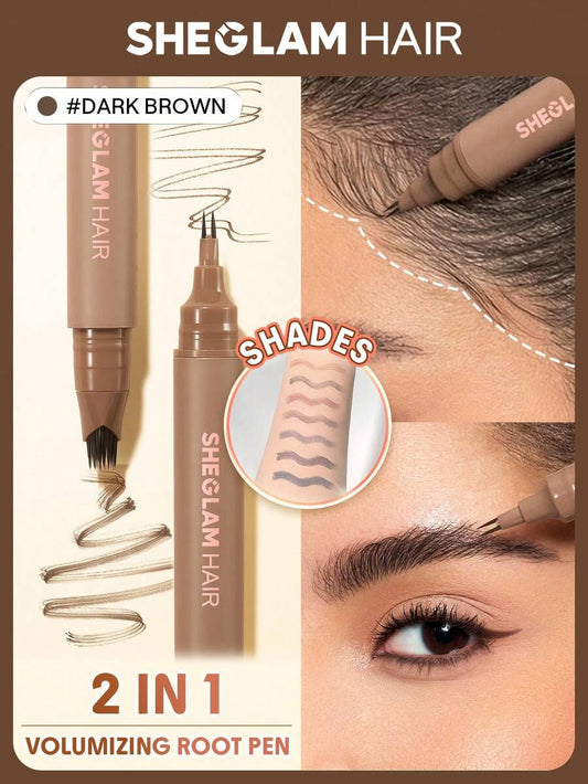 2-in-1 Hairline & Brow Pen (Waterproof)