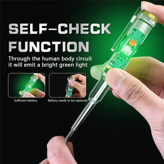 High-Brightness Double-Color Induction Test Pen