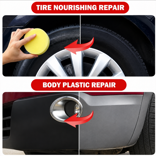 Black Tire Shin Polishing Wax