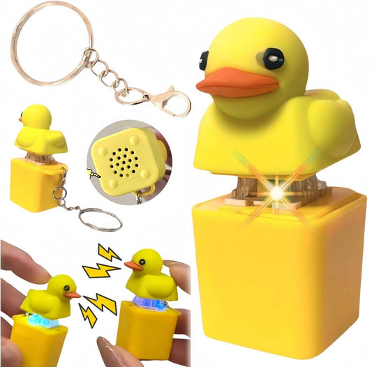 🦆Duck Light & Sound Keychain🌈
