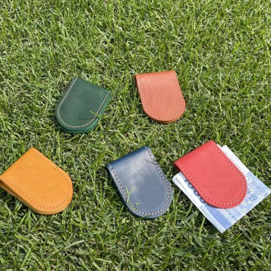 &nbsp;Leather Magnetic Money Clip