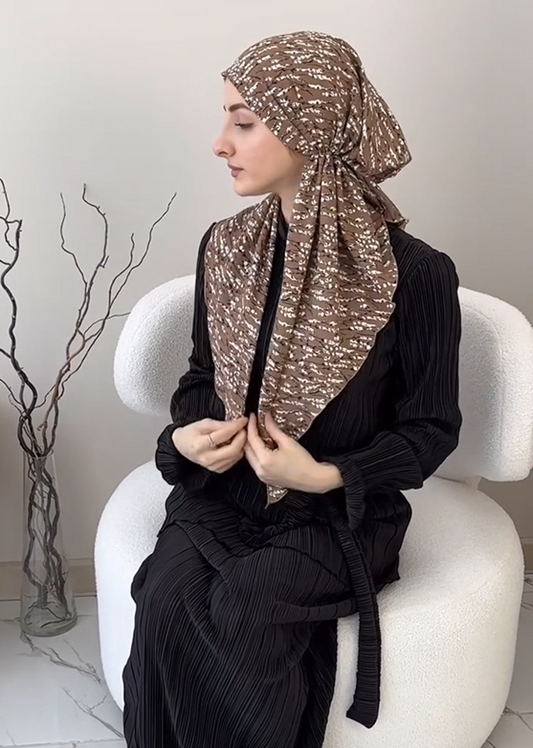 Long Tail Turban Women Headdress