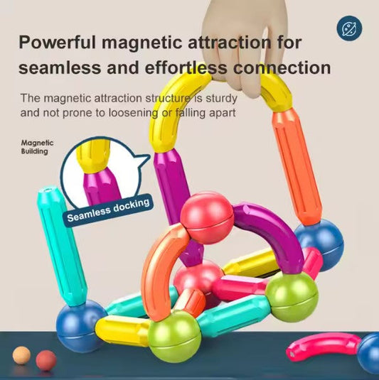 3D Magnetic Construction Toys