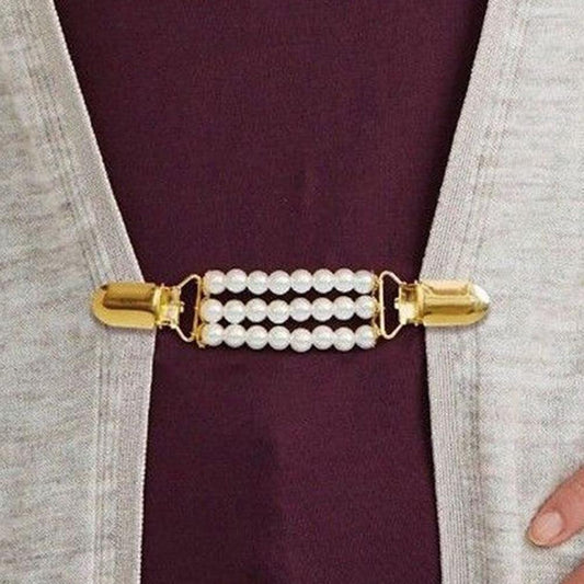 Pearl Cardigan Clip (Sweater/Shawl Clip)