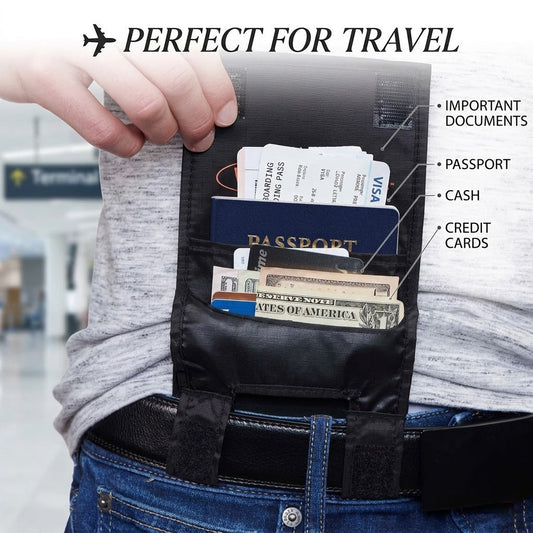 SecurePocket Travel Wallet ✈️👖
